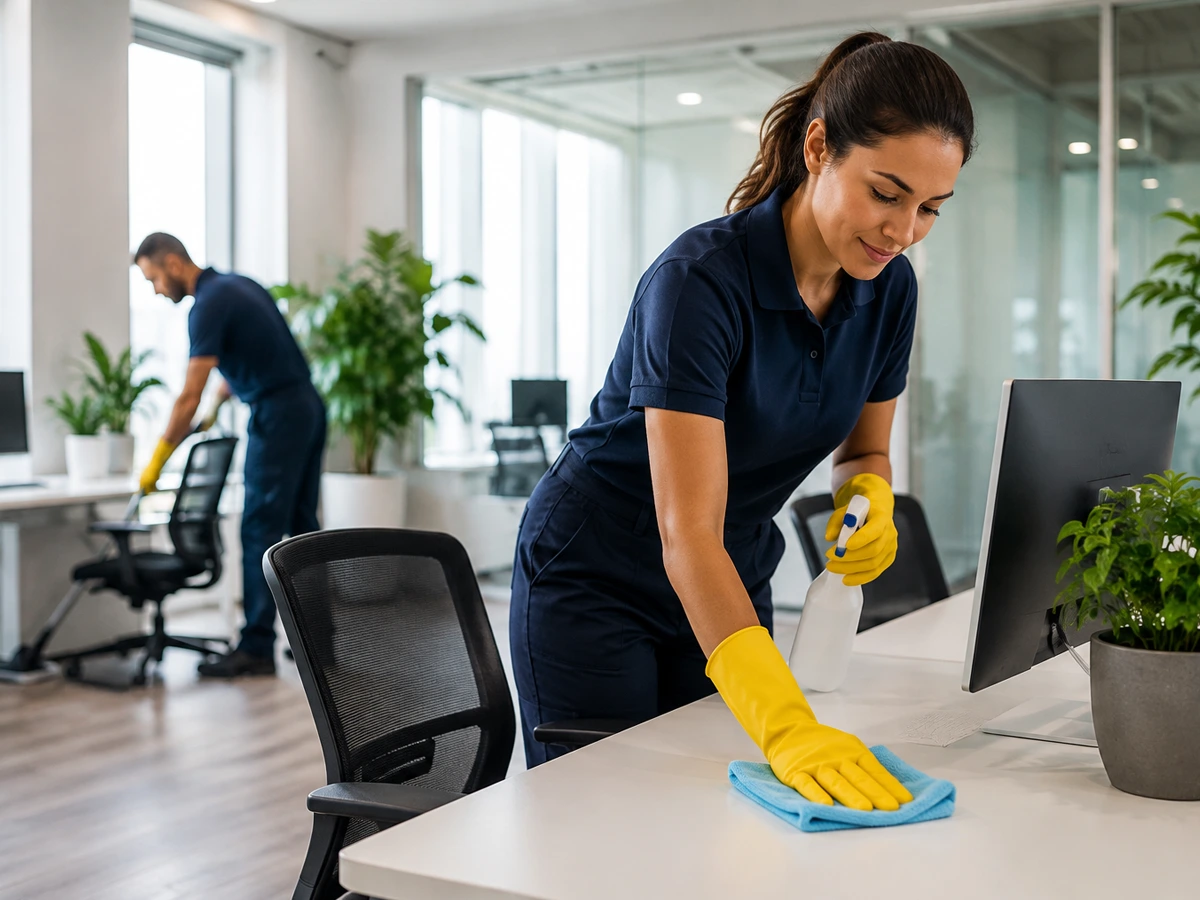 The Role of Commercial Cleaning in Employee Wellness