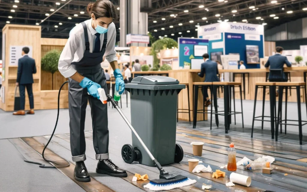 During Event Cleaning Support