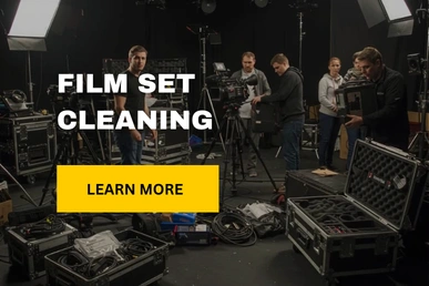 Banner Film Set Cleaning