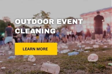 Banner Outdoor Event Cleaning