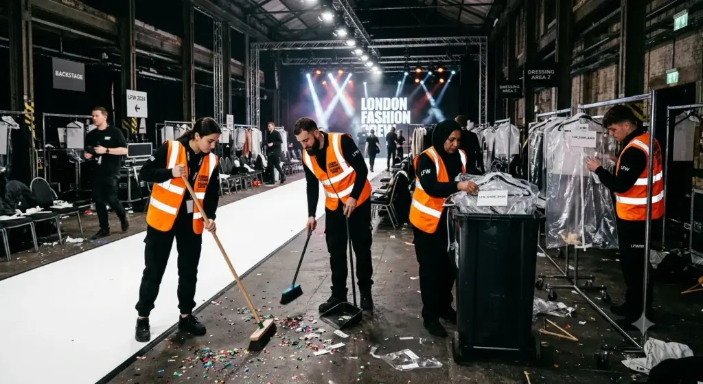 Fashion Show Cleaning
